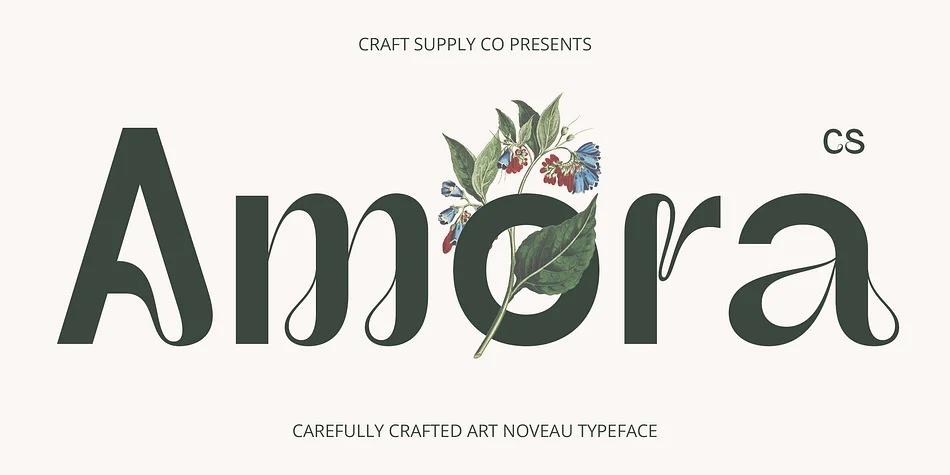 CS Amora by Craft Supply Co. — Display Font
