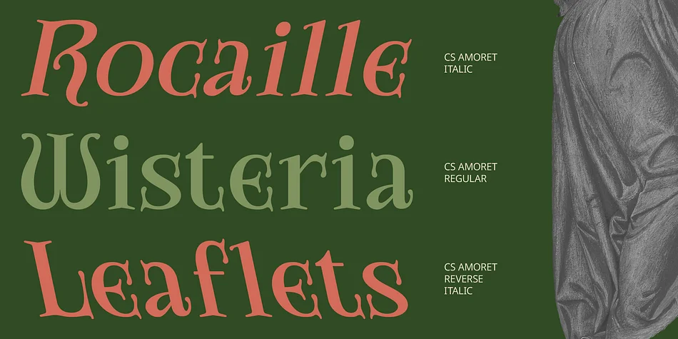 CS Amoret by Craft Supply Co. — Decorative Font — thumbnail 2