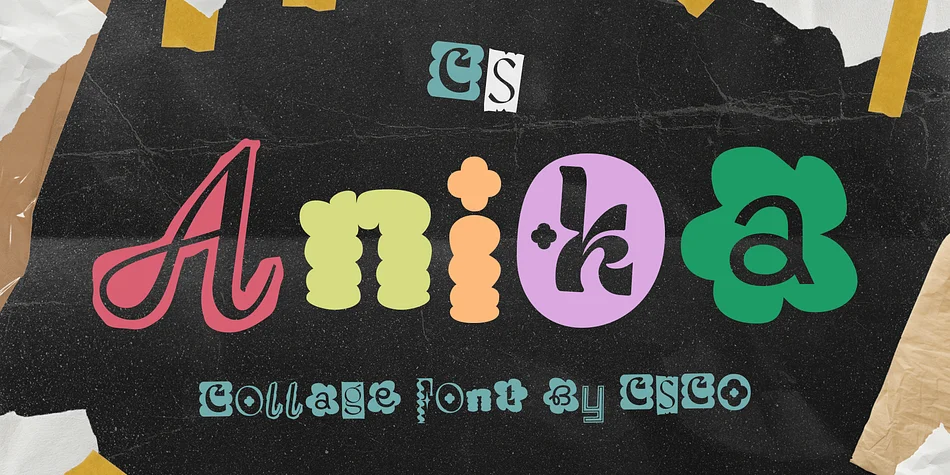 CS Anika by Craft Supply Co. — Display Font