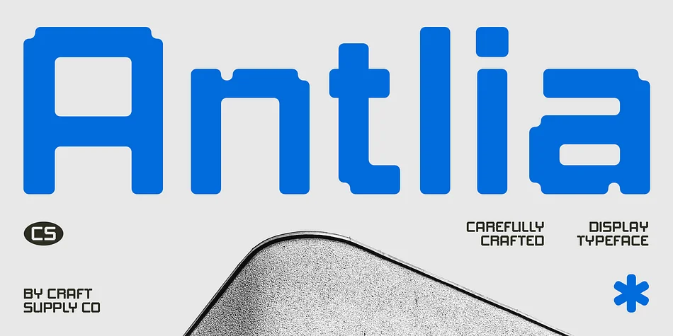CS Antlia by Craft Supply Co. — Display Font