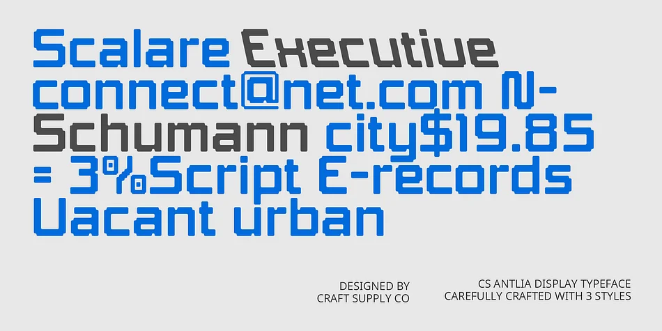 CS Antlia by Craft Supply Co. — Display Font — thumbnail 3