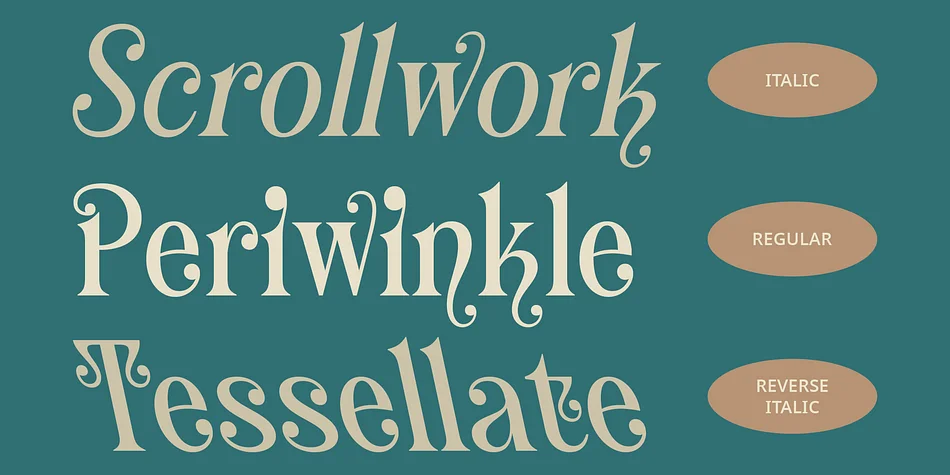 CS Aquary by Craft Supply Co. — Decorative Font — thumbnail 2