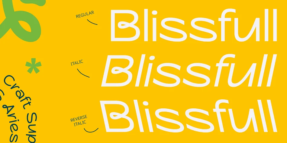 CS Aries by Craft Supply Co. — Display Font — thumbnail 2