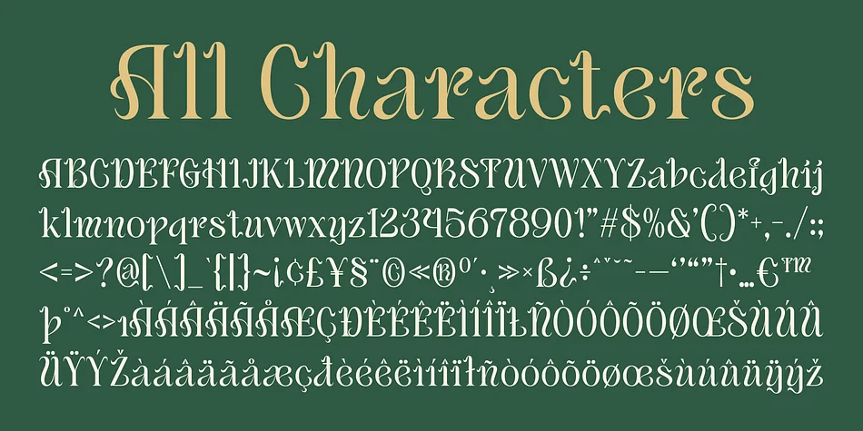 CS Bailey by Craft Supply Co. — Decorative Font — thumbnail 6