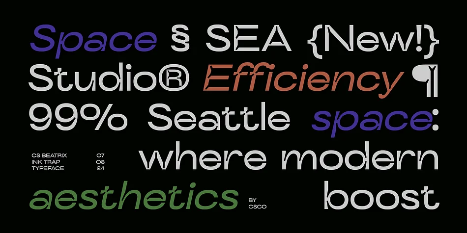 CS Beatrix by Craft Supply Co. — Display Font — thumbnail 4