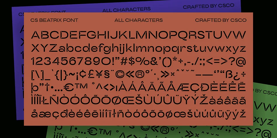 CS Beatrix by Craft Supply Co. — Display Font — thumbnail 6