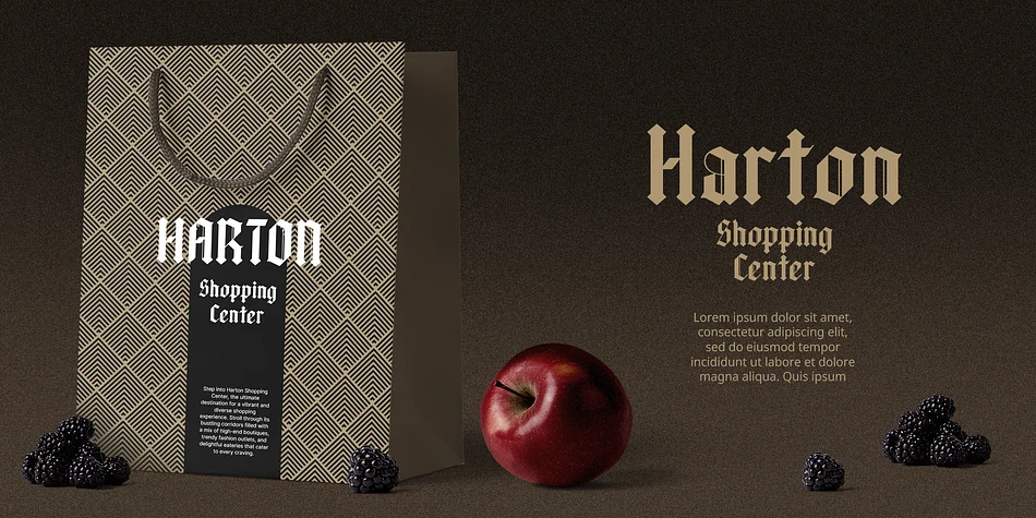 CS Blacken by Craft Supply Co. — Blackletter Font — thumbnail 3