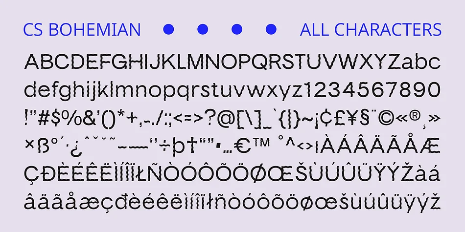 CS Bohemian by Craft Supply Co. — Decorative Font — thumbnail 6
