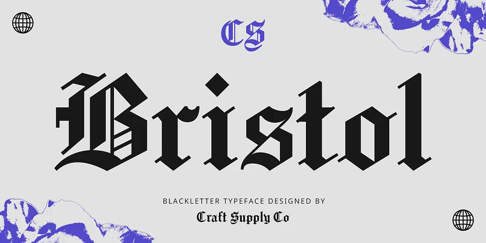 CS Bristol by Craft Supply Co. — Blackletter Font