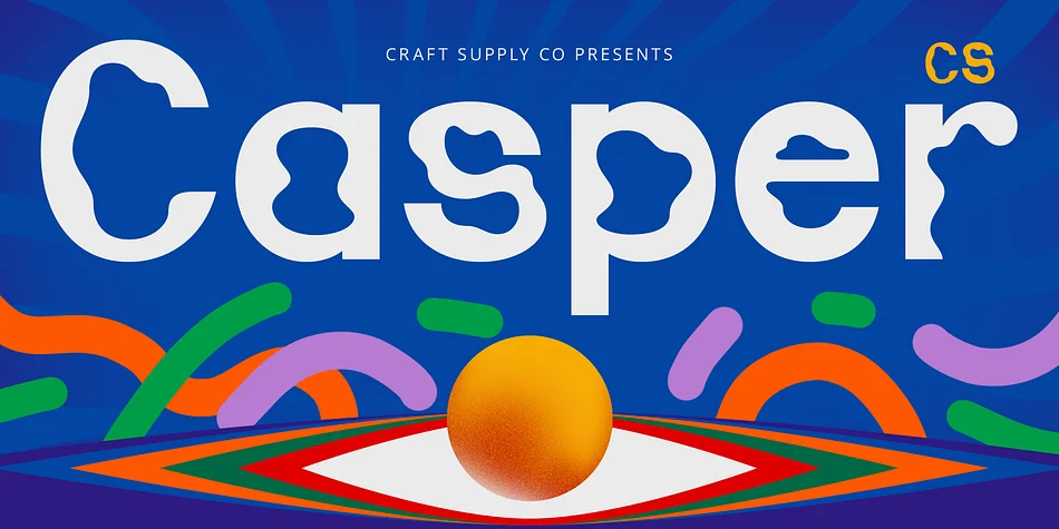 CS Casper by Craft Supply Co. — Display Font