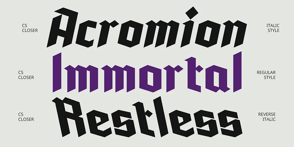 CS Closer by Craft Supply Co. — Display Font — thumbnail 2