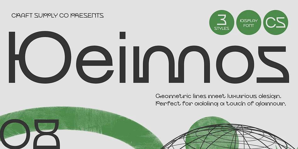 CS Deimos by Craft Supply Co. — Display Font