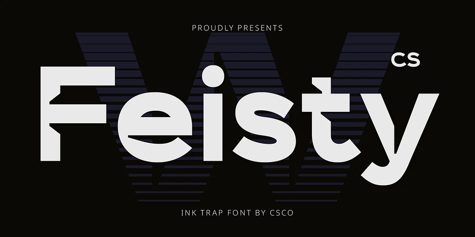 CS Feisty by Craft Supply Co. — Display Font