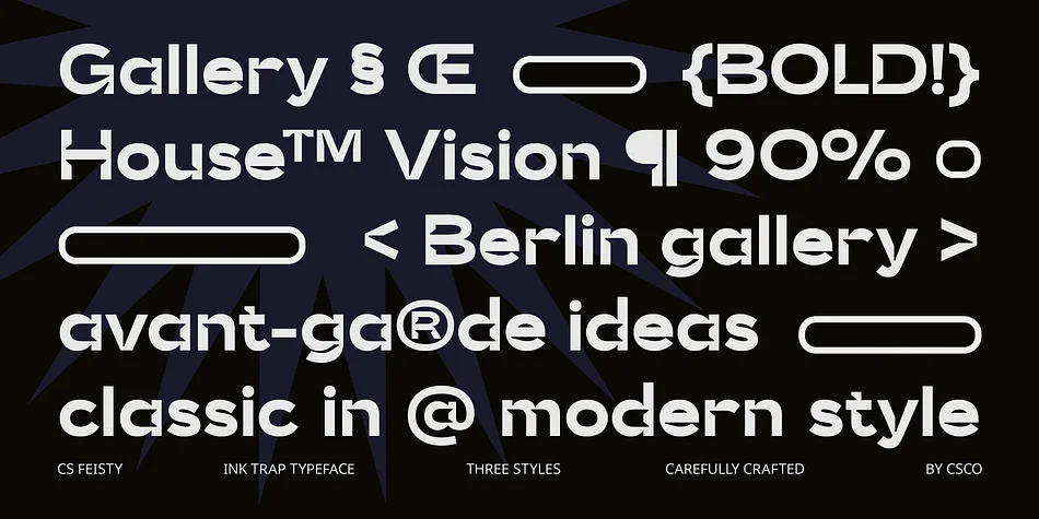 CS Feisty by Craft Supply Co. — Display Font — thumbnail 4