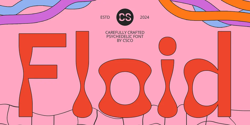 CS Floid by Craft Supply Co. — Display Font