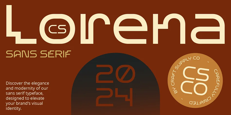 CS Lorena by Craft Supply Co. — Display Font