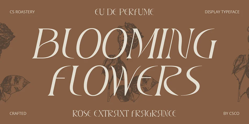 CS Roastery by Craft Supply Co. — Decorative Font — thumbnail 4