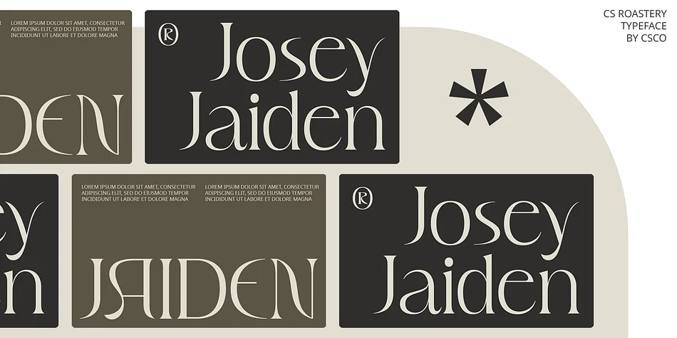 CS Roastery by Craft Supply Co. — Decorative Font — thumbnail 5