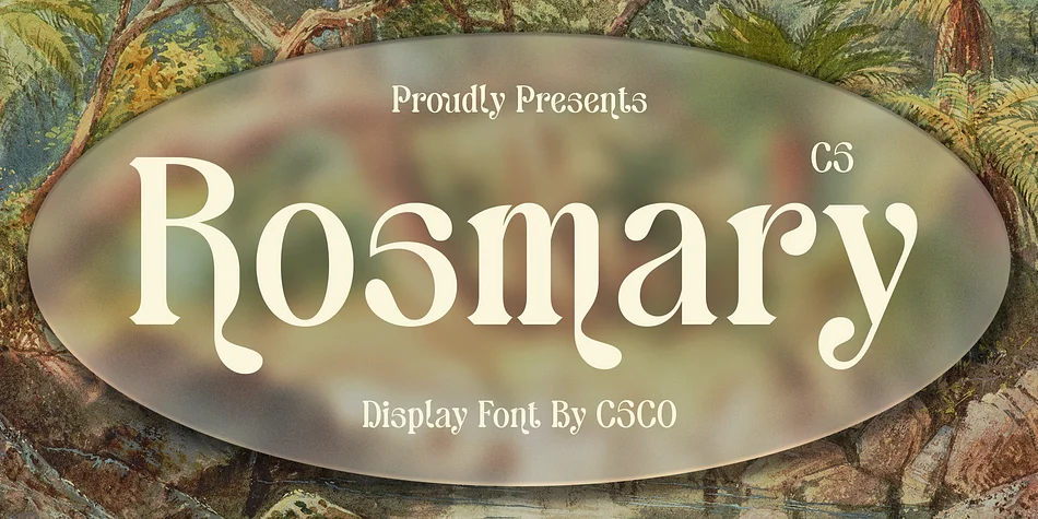 CS Rosmary by Craft Supply Co. — Decorative Font