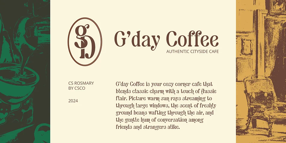 CS Rosmary by Craft Supply Co. — Decorative Font — thumbnail 4