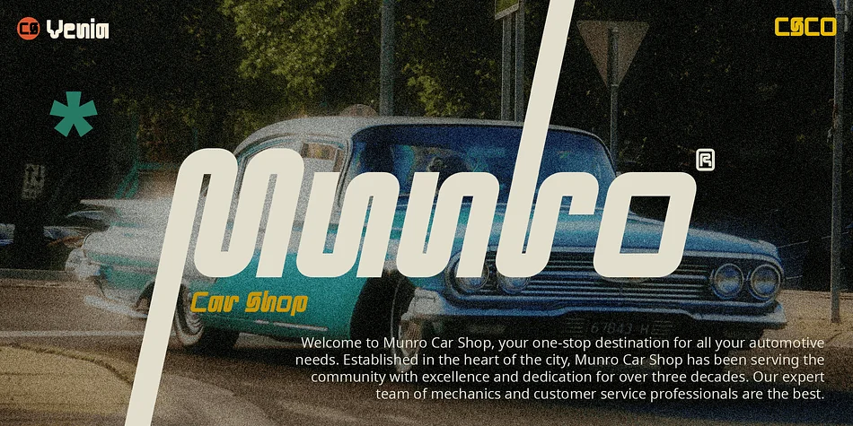 CS Venia by Craft Supply Co. — Display Font — thumbnail 3