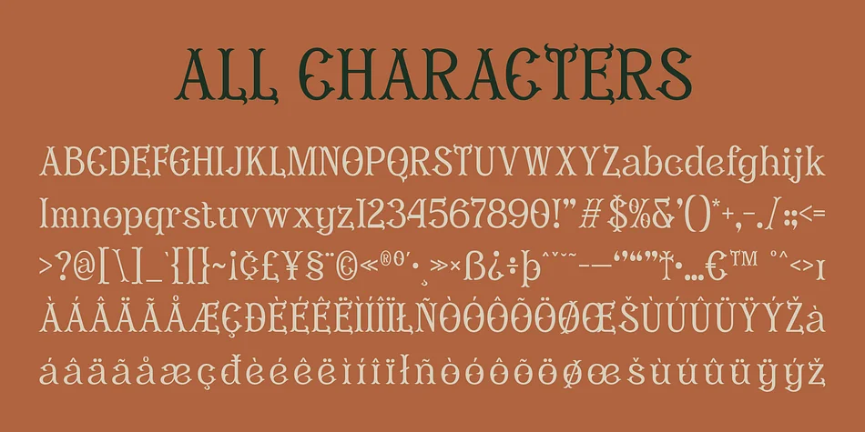 CS Visery by Craft Supply Co. — Decorative Font — thumbnail 6