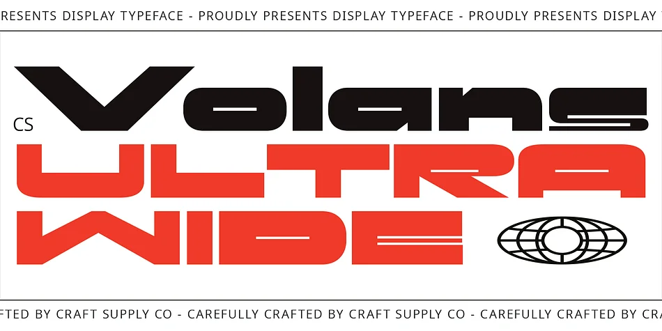 CS Volans by Craft Supply Co. — Display Font