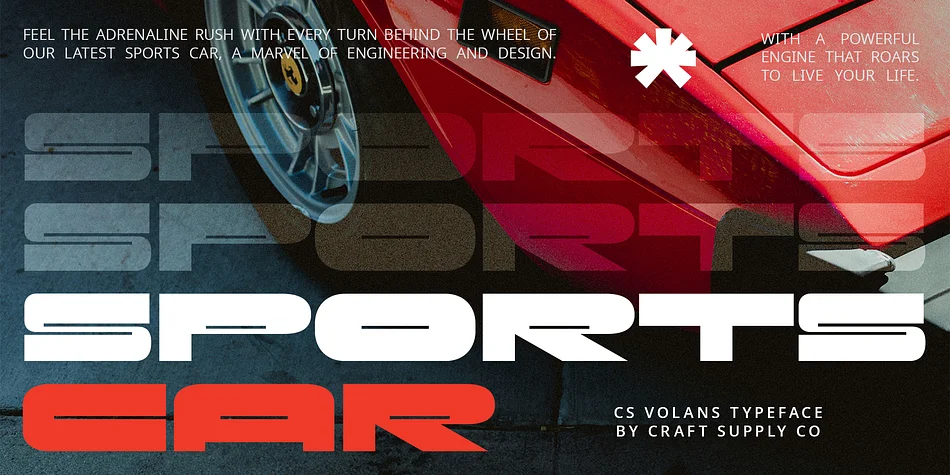 CS Volans by Craft Supply Co. — Display Font — thumbnail 2