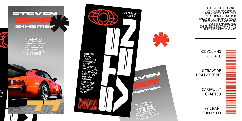 CS Volans by Craft Supply Co. — Display Font — thumbnail 5