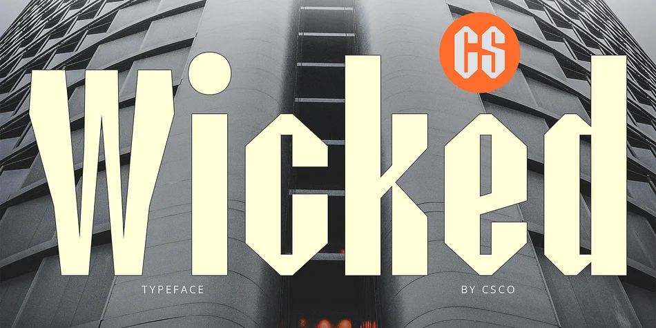 CS Wicked by Craft Supply Co. — Display Font