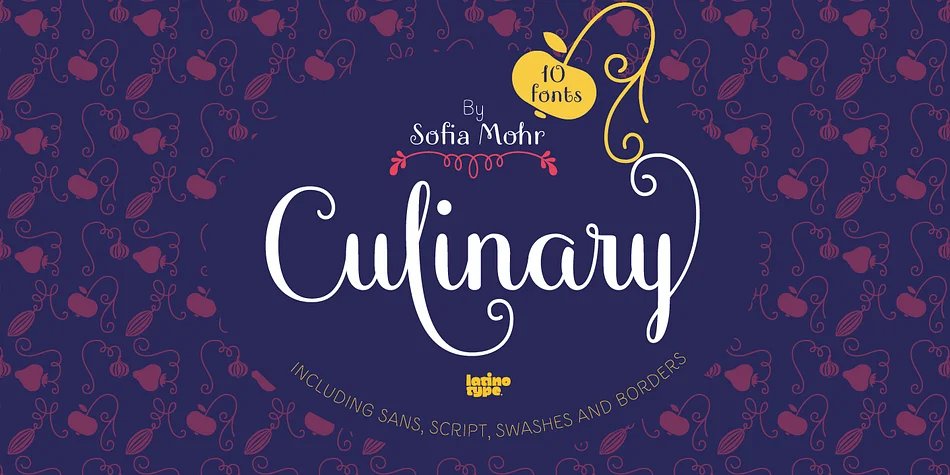 Culinary by Latinotype — Dingbats Font