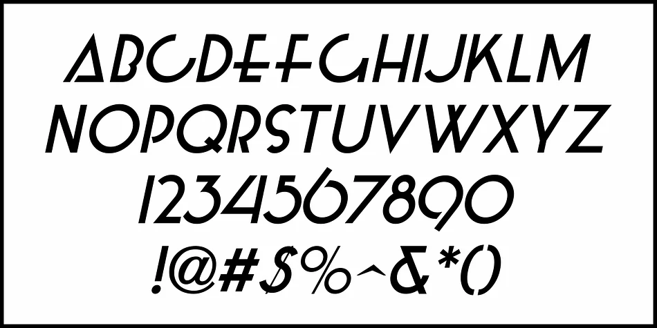 Curb Service JNL by Jeff Levine Fonts — Display Font — thumbnail 5