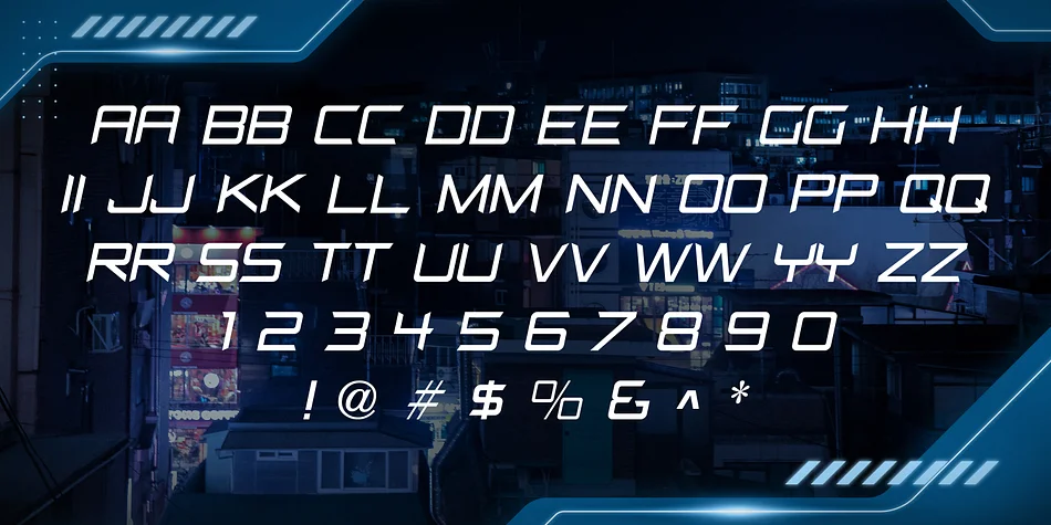 CYBERGLASS JNL by Jeff Levine Fonts — Display Font — thumbnail 2