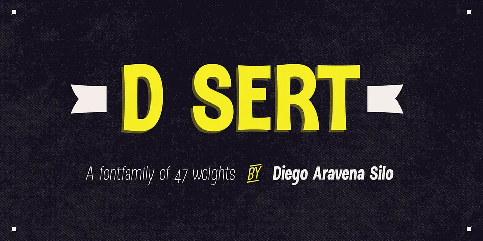 D Sert by Latinotype — Dingbats Font