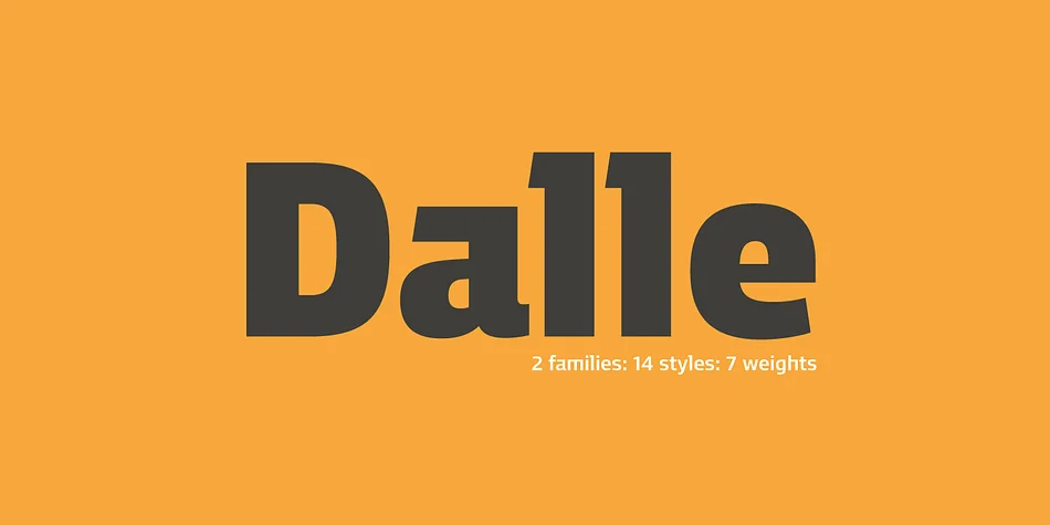 Dalle by Stawix — Display Font