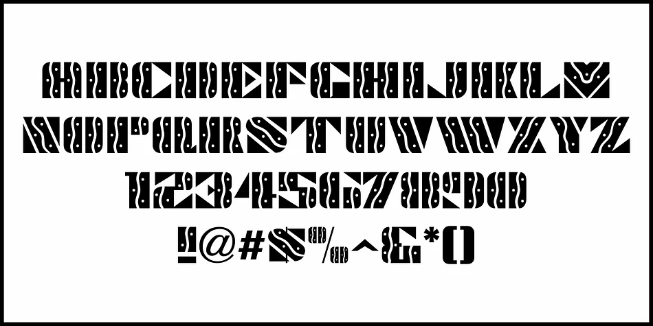 DANCE AND SING JNL by Jeff Levine Fonts — Display Font — thumbnail 3