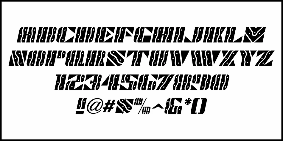 DANCE AND SING JNL by Jeff Levine Fonts — Display Font — thumbnail 5