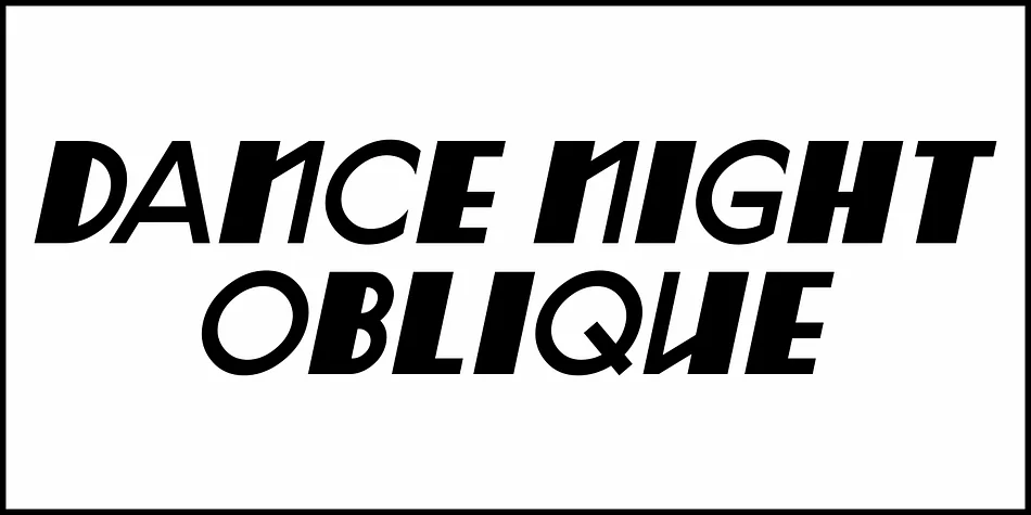 DANCE NIGHT JNL by Jeff Levine Fonts — Decorative Font — thumbnail 4