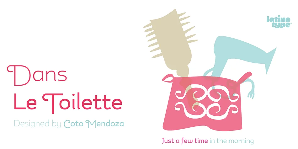 Dans Le Toilette by Latinotype — Dingbats Font