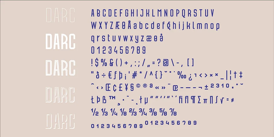 Darc by JC Design Studio — Display Font — thumbnail 4