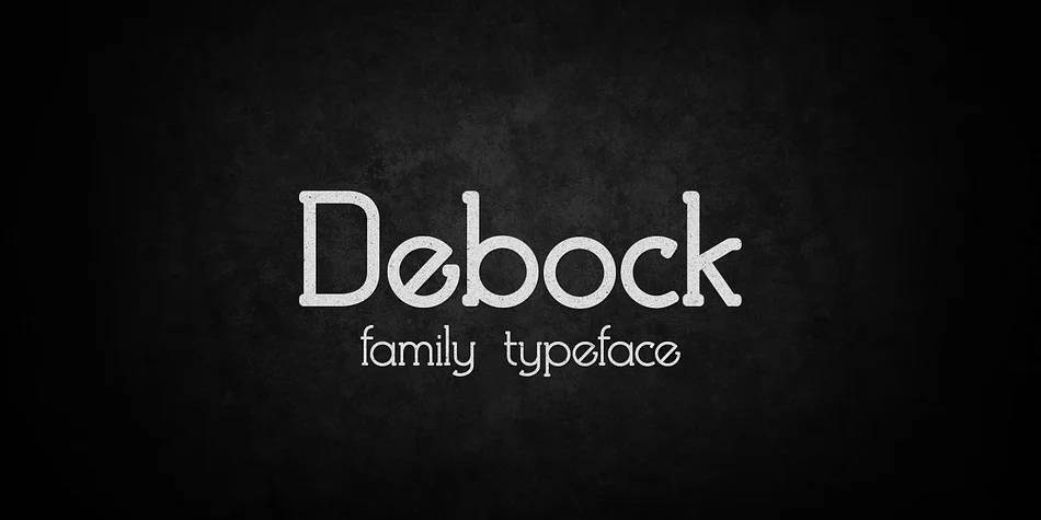Debock by Tama Putra — Display Font