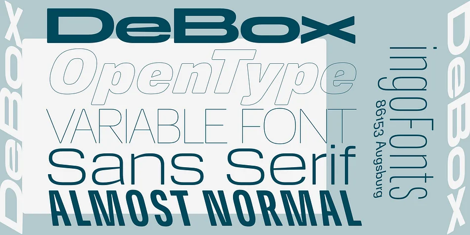 DeBox by ingoFonts — Display Font — thumbnail 2