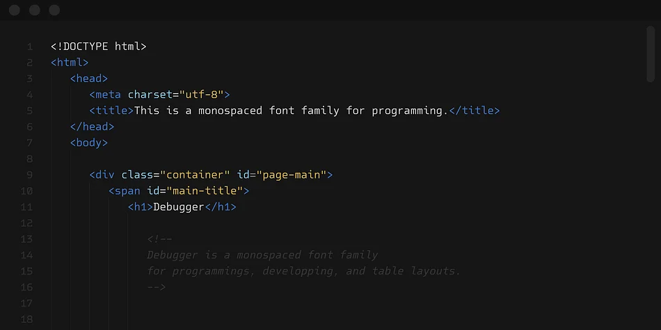 Debugger by Dharma Type — Display Font — thumbnail 4