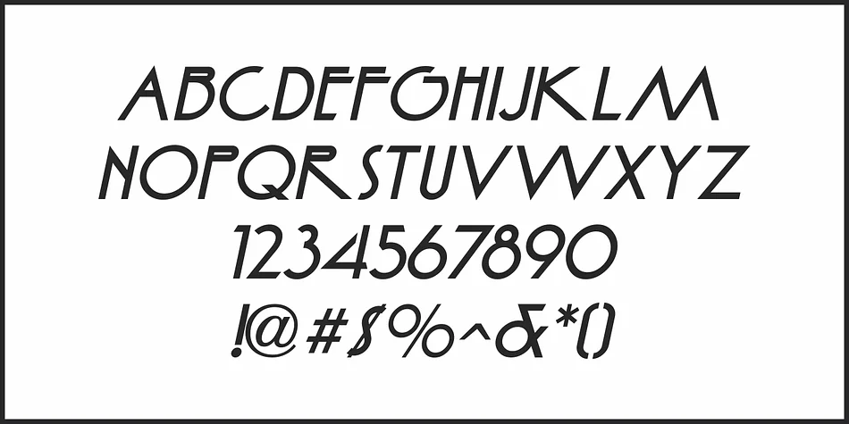 DECO DIVA JNL by Jeff Levine Fonts — Decorative Font — thumbnail 5