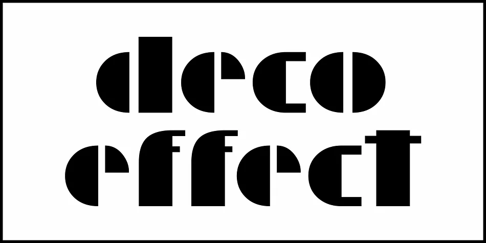 Deco Effect JNL by Jeff Levine Fonts — Decorative Font — thumbnail 2