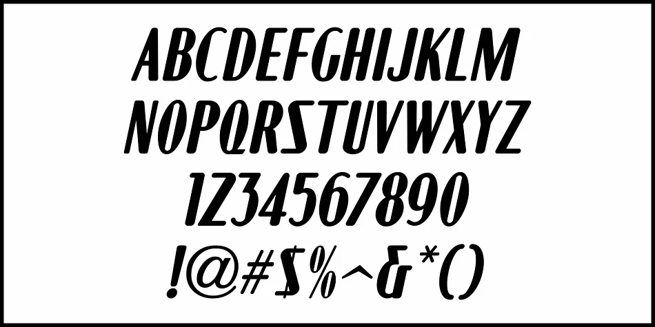 DECO FILM AD JNL by Jeff Levine Fonts — Decorative Font — thumbnail 5