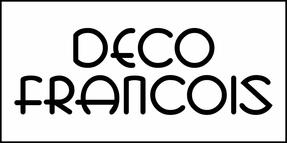 DECO FRANCOIS JNL by Jeff Levine Fonts — Decorative Font — thumbnail 2