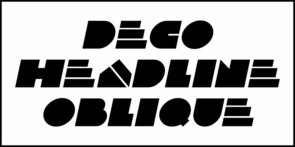 Deco Headline JNL by Jeff Levine Fonts — Decorative Font — thumbnail 4