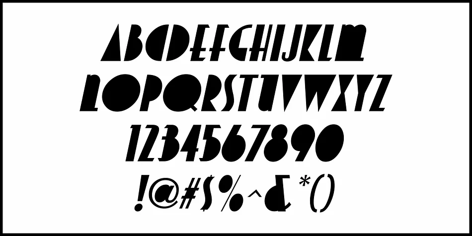 DECO REDUX JNL by Jeff Levine Fonts — Decorative Font — thumbnail 5