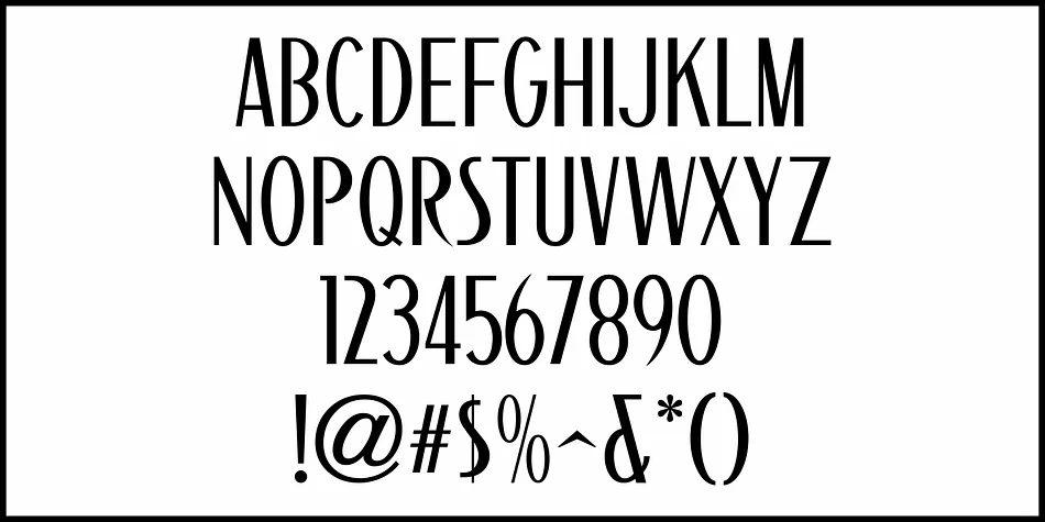 DECO REVIVAL JNL by Jeff Levine Fonts — Decorative Font — thumbnail 3